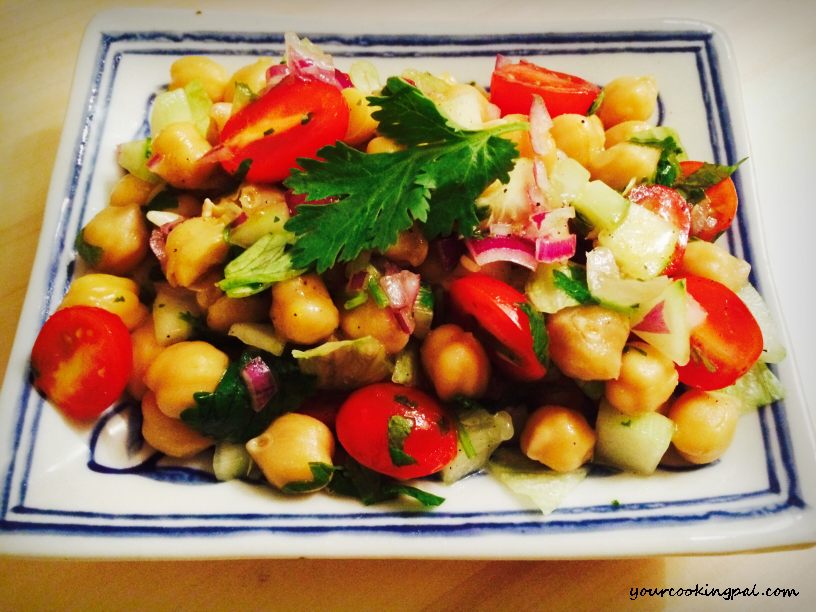 Easy Chickpea salad