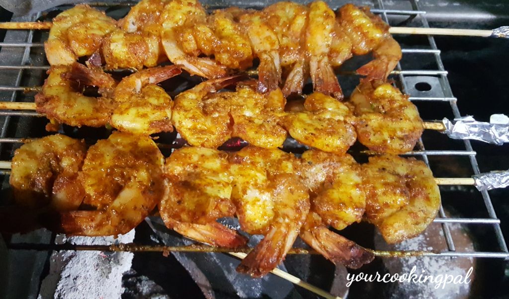 Prawn barbecue recipe sale