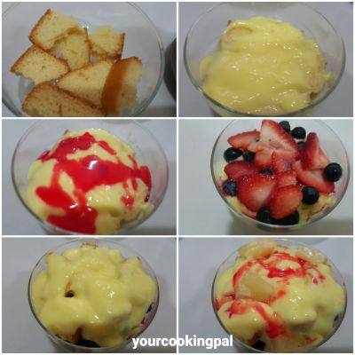 Trifle pudding _ ingre