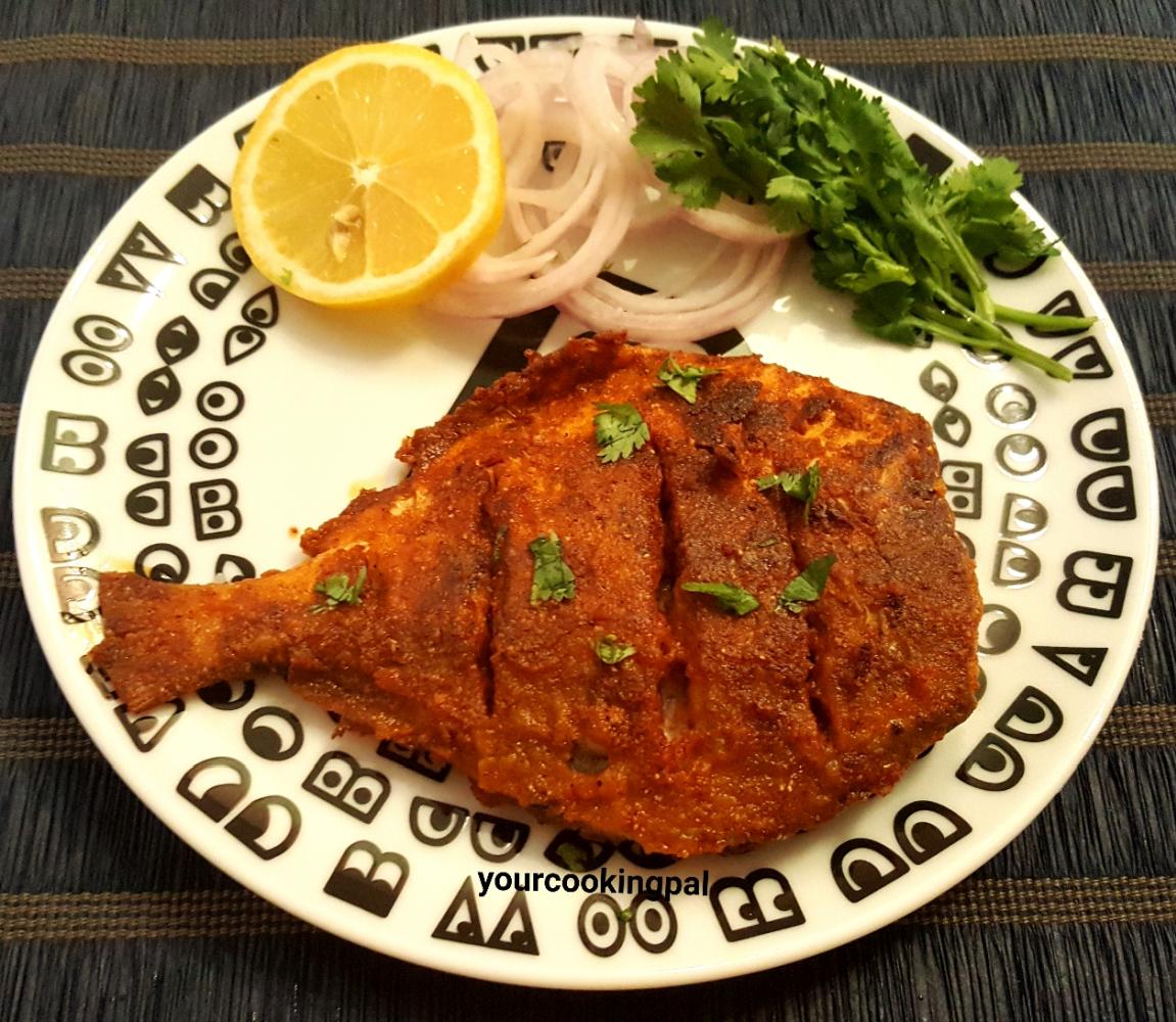 fish fry pomfret