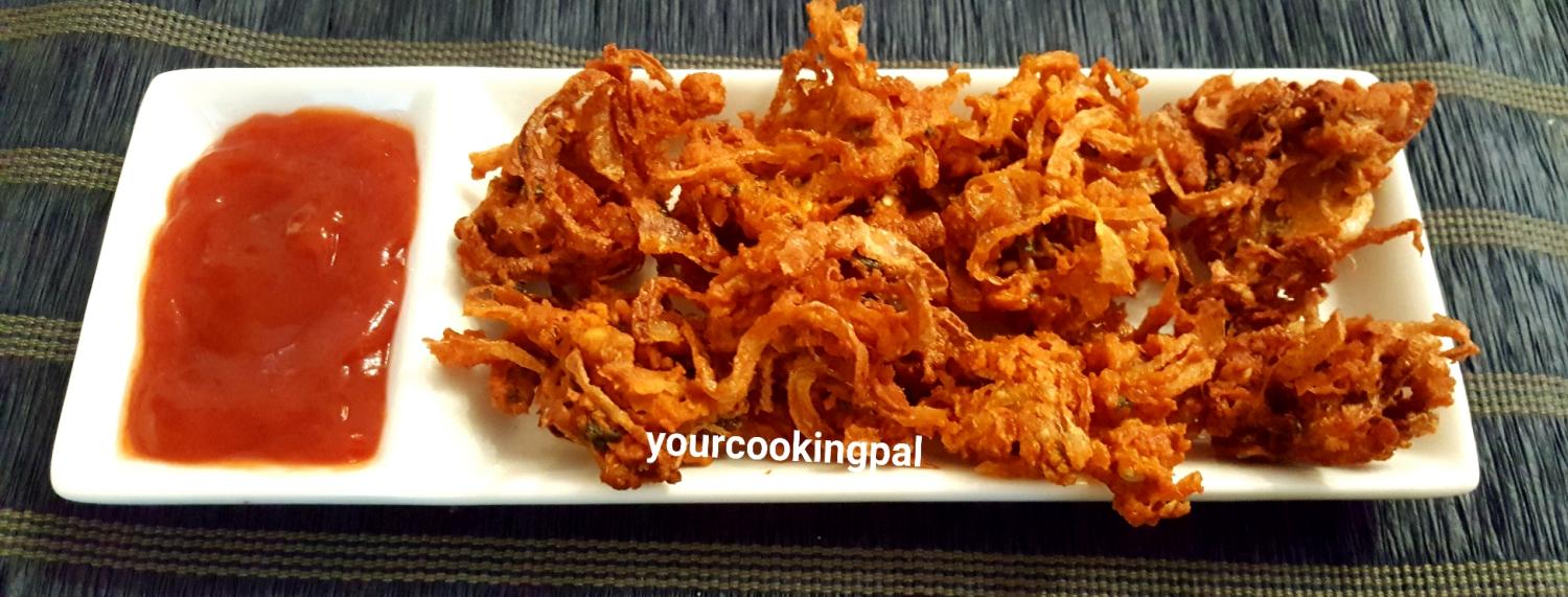 Onion Fritters - Kanda Bhaji 